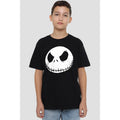 Black - Lifestyle - The Nightmare Before Christmas Childrens-Kids Jack Face T-Shirt