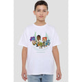 White - Lifestyle - Star Wars Childrens-Kids Young Jedi Adventure The Force Is With Us T-Shirt