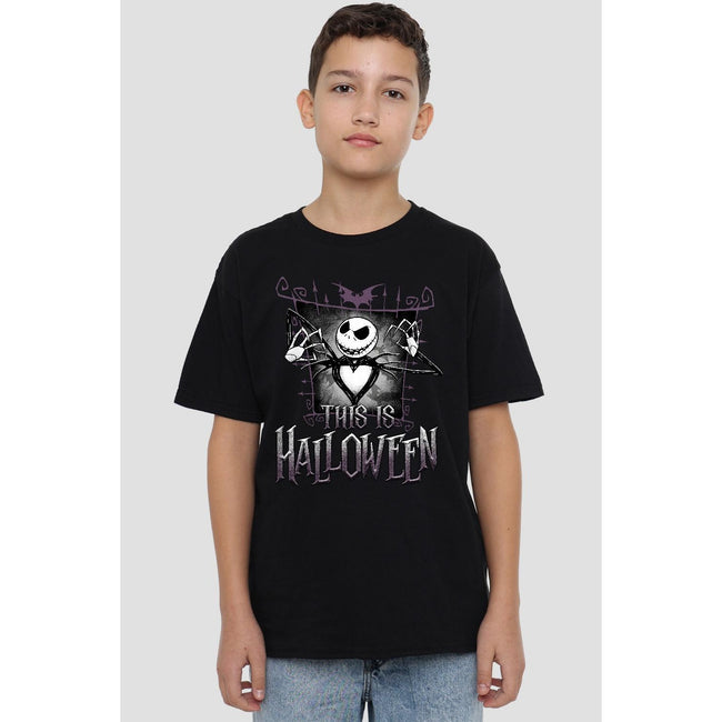 Black - Lifestyle - The Nightmare Before Christmas Childrens-Kids This Is Halloween Jack T-Shirt