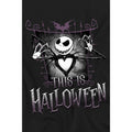 Black - Side - The Nightmare Before Christmas Childrens-Kids This Is Halloween Jack T-Shirt
