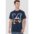 Navy - Lifestyle - Disney Mens Mickey Mouse Classic Walk T-Shirt
