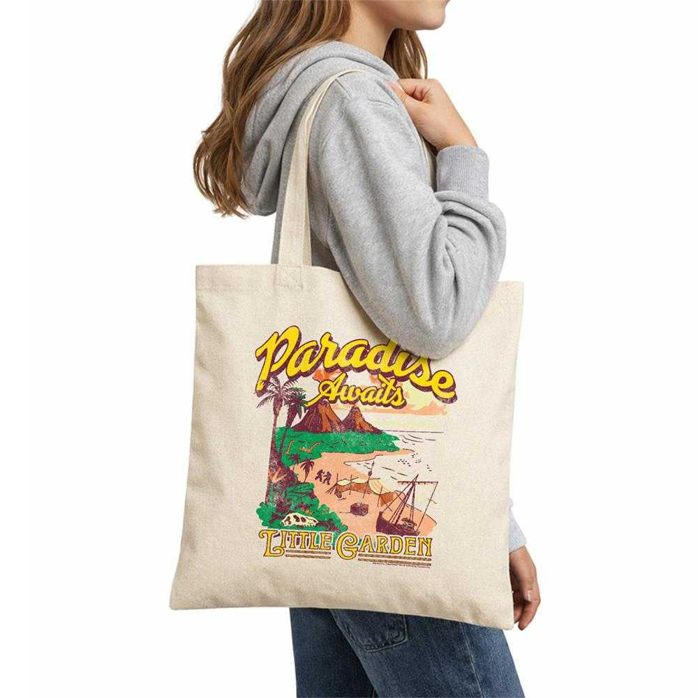 Natural - Lifestyle - One Piece Paradise Awaits Little Garden Tote Bag