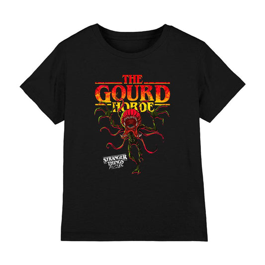 Black - Front - Stranger Things: Tales from ´85 Childrens-Kids The Gourd Horde T-Shirt
