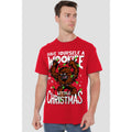 Red - Lifestyle - Star Wars Mens A Wookie Little Christmas T-Shirt