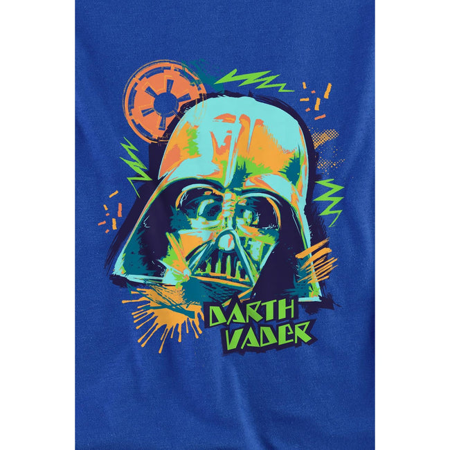 Royal Blue - Lifestyle - Star Wars Unisex Adult 90s Darth Vader Sweatshirt