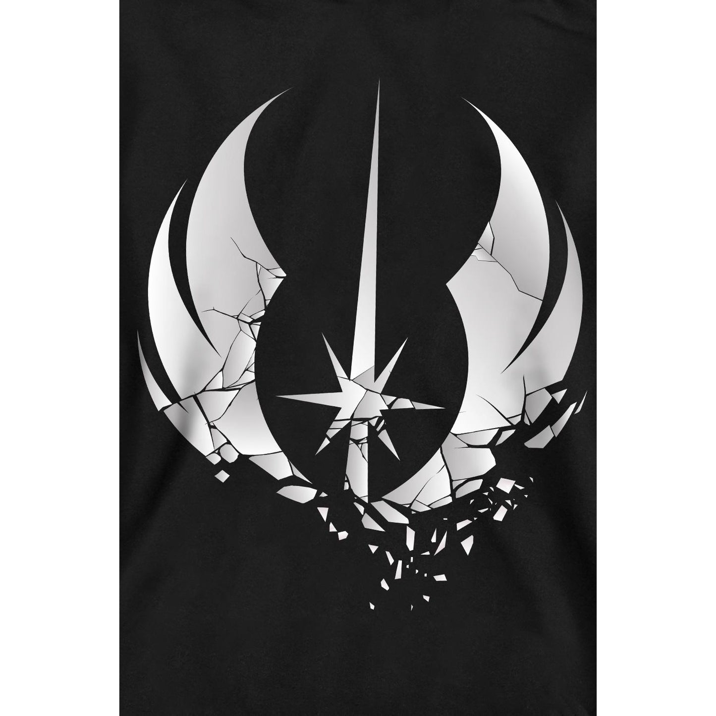 Black - Lifestyle - Star Wars Unisex Adult Jedi Obi Wan Kenobi Shattered Sweatshirt