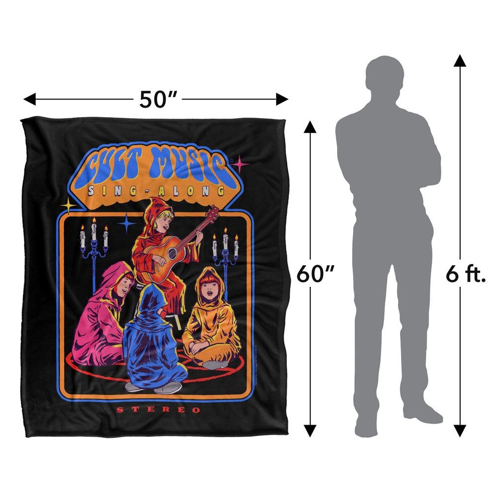 Multicoloured - Lifestyle - Steven Rhodes Cult Music Sing-Along Soft Touch Blanket