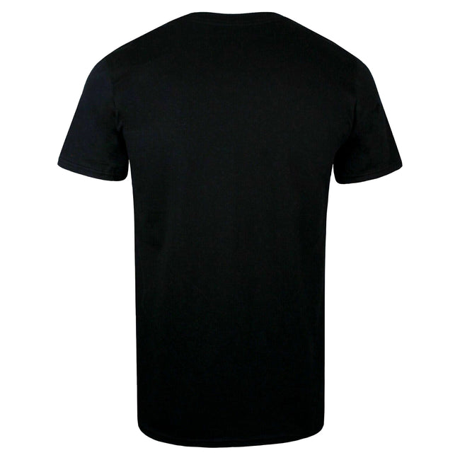 Black - Back - Ghostbusters Mens Stay-Puft Marshmallow Man T-Shirt
