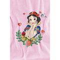 Pink - Side - Snow White And The Seven Dwarfs Childrens-Kids Fairest Of Them All T-Shirt