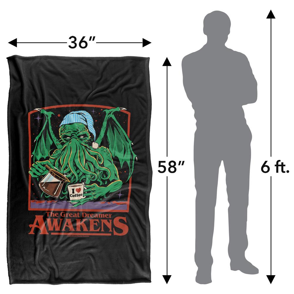 Black-Multicoloured - Lifestyle - Steven Rhodes The Great Dreamer Awakens Soft Touch Blanket