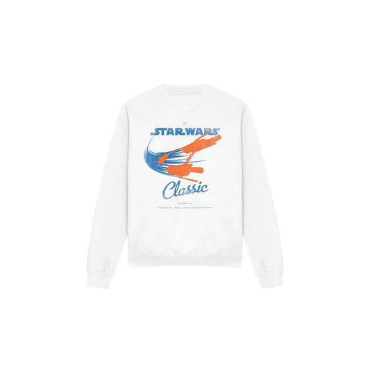White - Front - Star Wars Unisex Adult Classic Sweatshirt