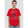Red - Lifestyle - Spider-Man Childrens-Kids Christmas Sweater T-Shirt