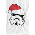 White - Side - Star Wars Childrens-Kids Stormtrooper Santa Christmas T-Shirt