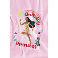 Pink - Side - Pocahontas Childrens-Kids Birthday Princess Meeko T-Shirt