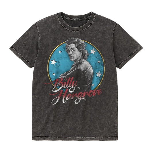 Black - Front - Stranger Things Unisex Adult Season Three Billy Stranger Things T-Shirt
