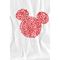 White - Lifestyle - Disney Mens Mickey Mouse Heart Ears Silhouette Valentine`s Day T-Shirt