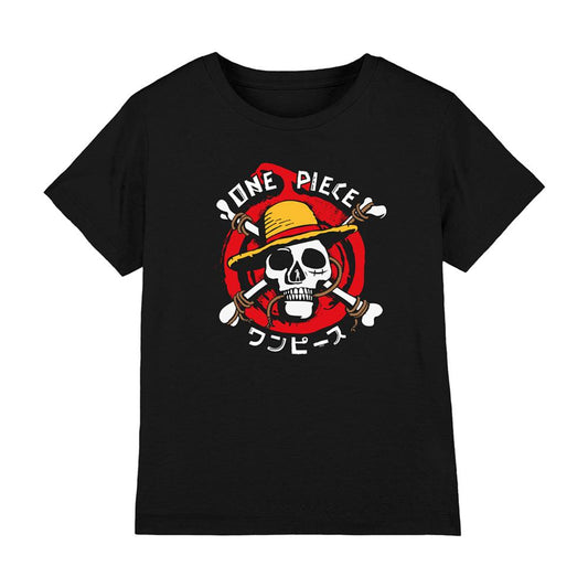 Black - Front - One Piece Childrens-Kids The Devil Fruit T-Shirt