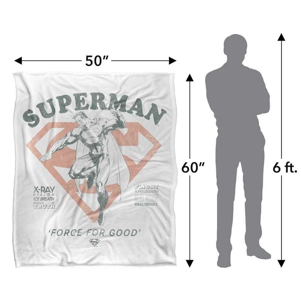 Multicoloured - Lifestyle - Superman Force For Good Superman Throw