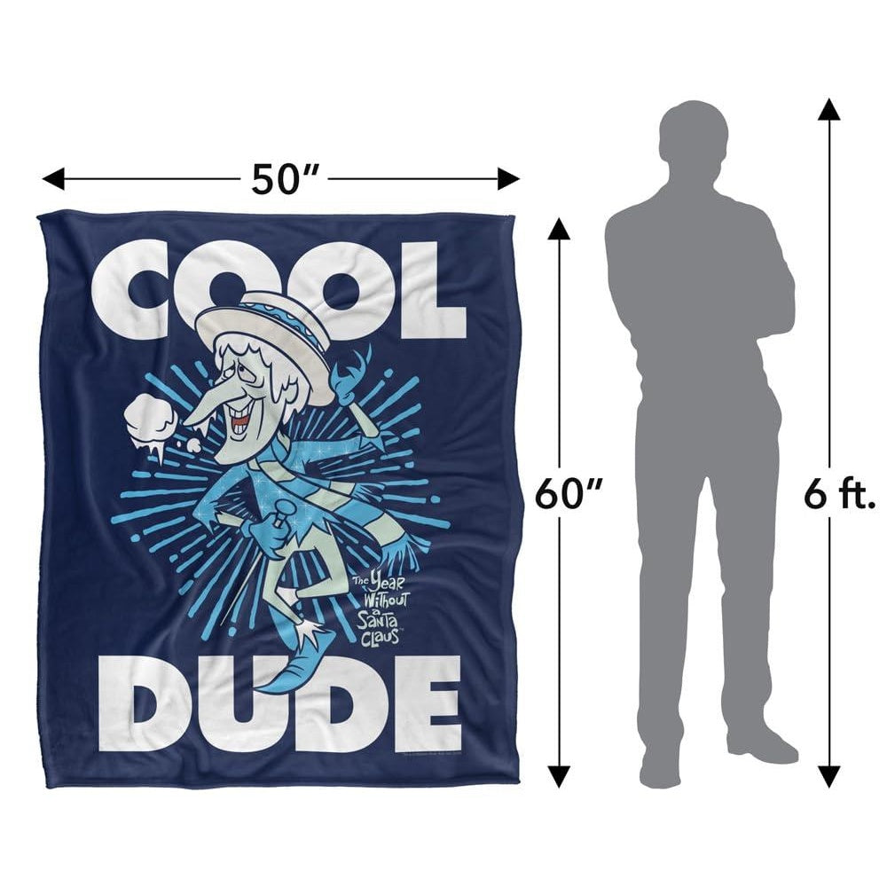 Multicoloured - Close up - The Year Without A Santa Claus Cool Dude Silky Blanket