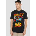 Black - Back - Thor Mens Mighty Dad T-Shirt