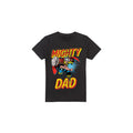 Black - Front - Thor Mens Mighty Dad T-Shirt