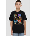 Black - Back - Star Wars Childrens-Kids Young Jedi Adventure Among The Stars T-Shirt
