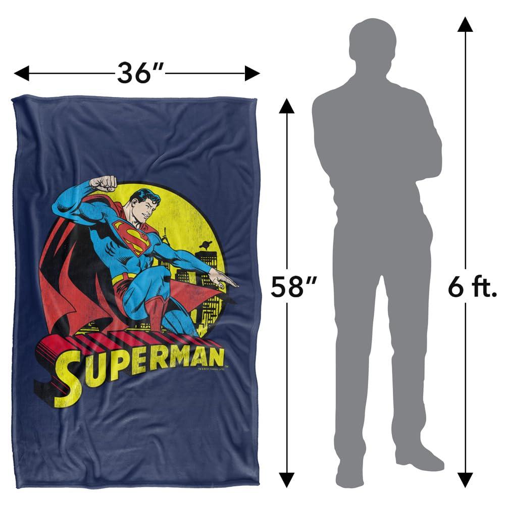 Multicoloured - Lifestyle - Superman Metropolis Throw