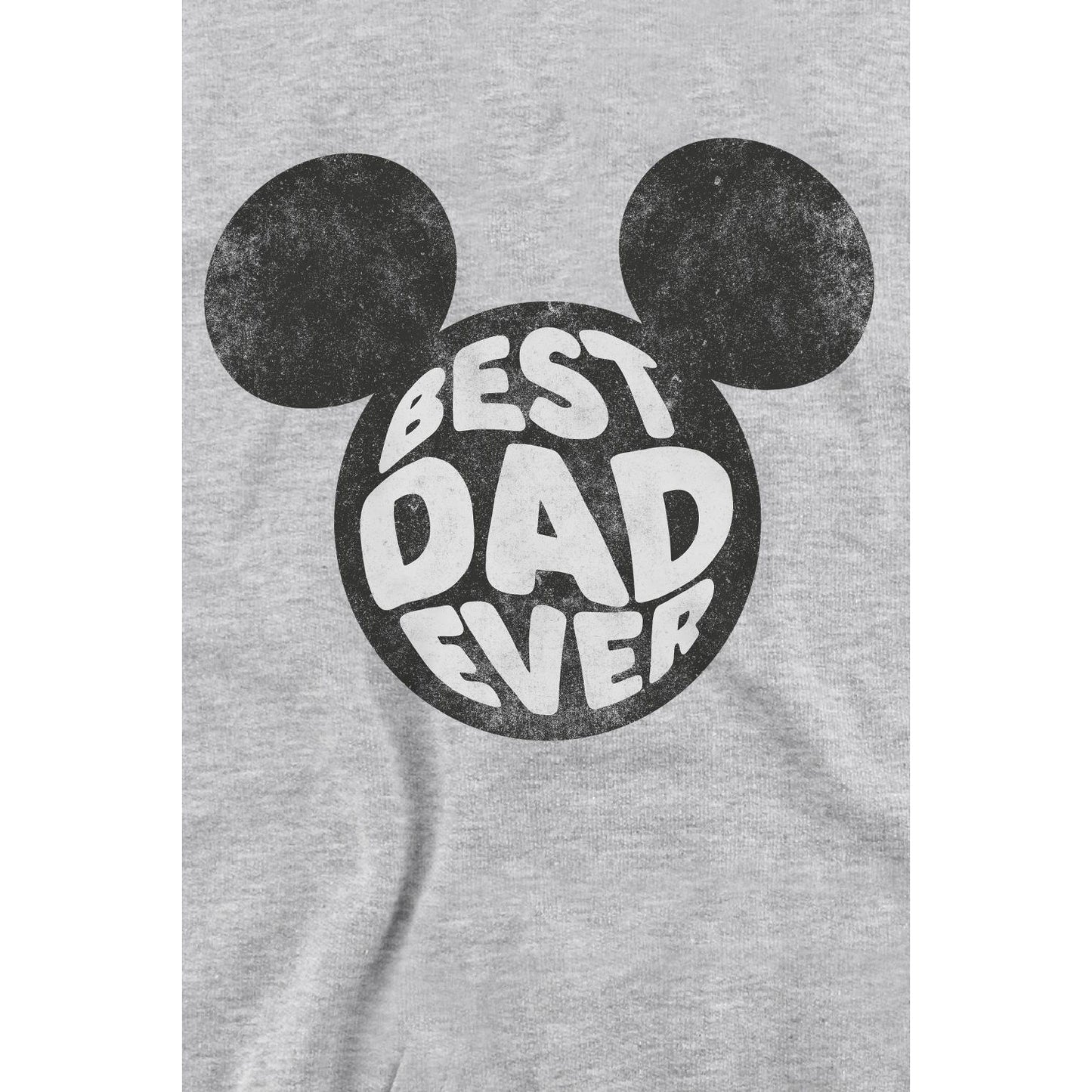 Sport Heather - Lifestyle - Disney Unisex Adult Best Dad Ever Mickey Mouse Sweatshirt
