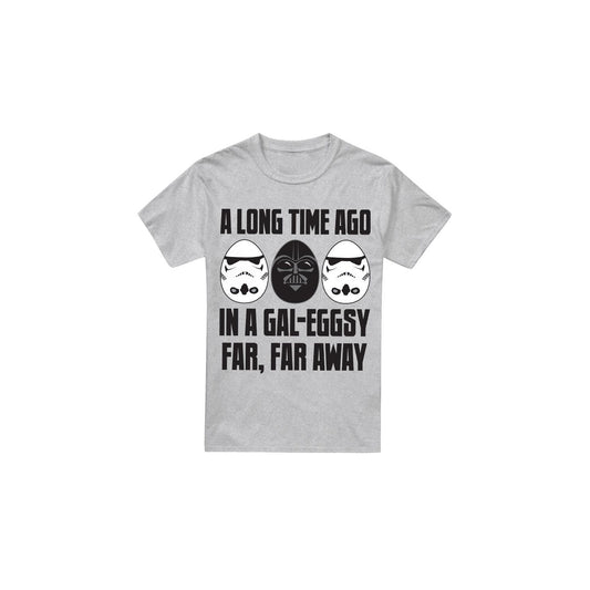 Sport Heather - Front - Star Wars Mens GalEggsy Far, Far Away T-Shirt