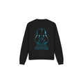 Black - Front - Star Wars Unisex Adult Darth Vader Distressed Sweatshirt
