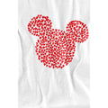 White - Lifestyle - Disney Childrens-Kids Mickey Mouse Heart Ears Silhouette Valentine`s Day T-Shirt