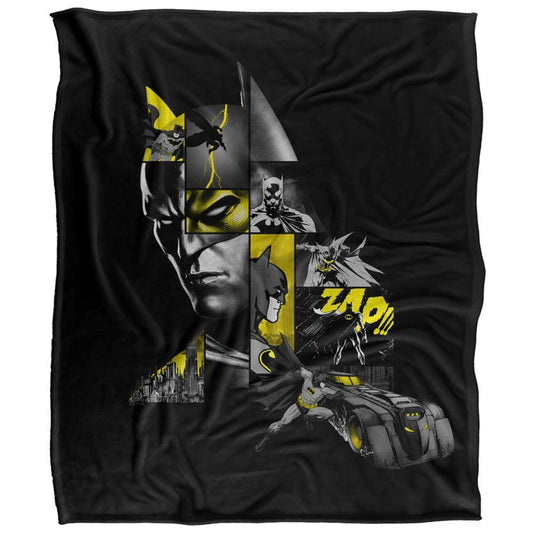 Multicoloured - Front - Batman Panel Blanket