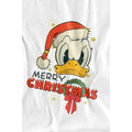 White - Lifestyle - Disney Mens Merry Christmas Donald Duck T-Shirt