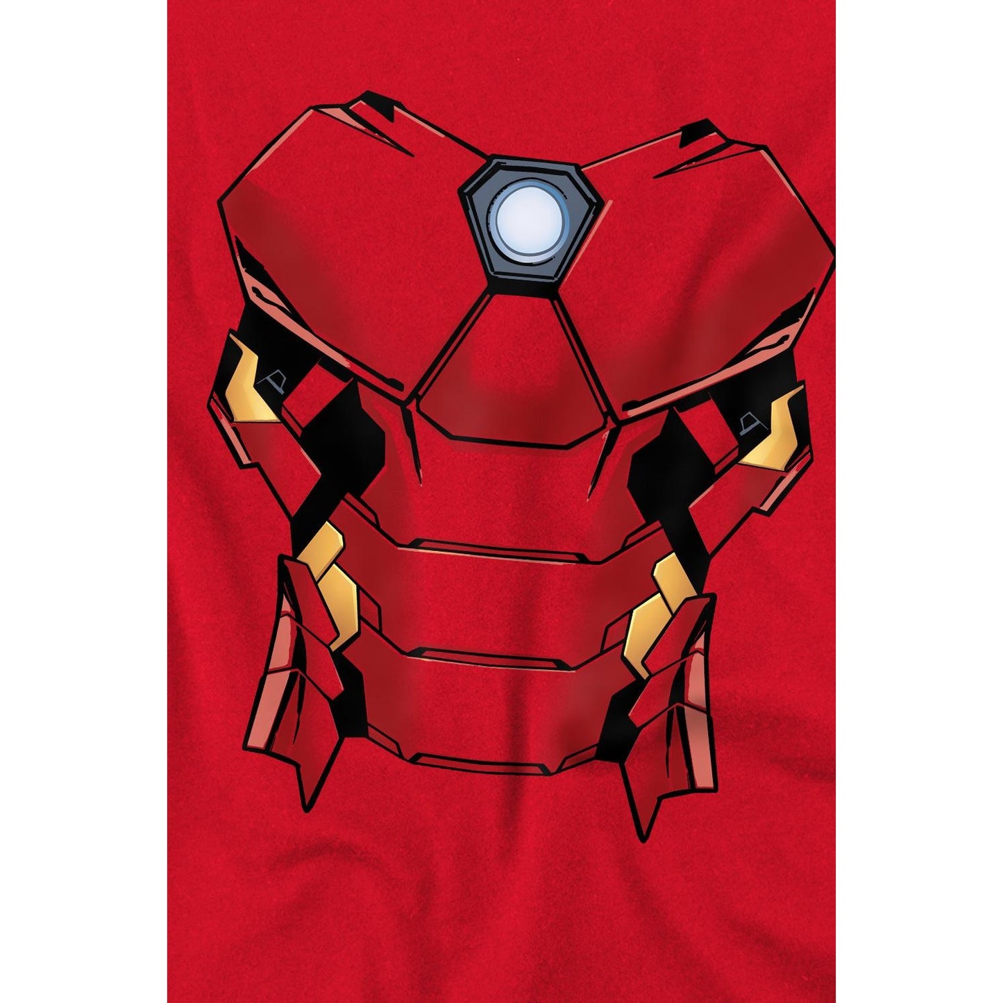 Red - Lifestyle - Iron Man Mens Costume T-Shirt