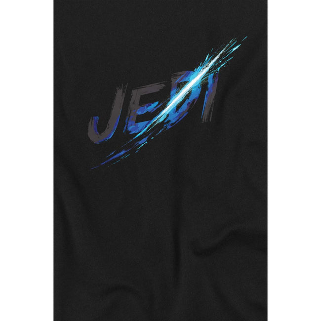 Black - Lifestyle - Star Wars Childrens-Kids Jedi Obi Wan Kenobi Slash T-Shirt