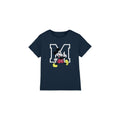 Navy - Front - Disney Childrens-Kids Mickey Mouse Classic Walk T-Shirt