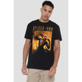Black - Back - Spider-Man Mens Creeping Venom T-Shirt