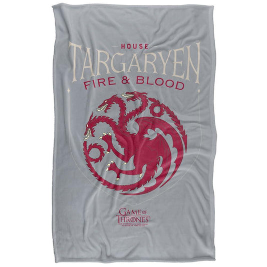 Multicoloured - Front - Game Of Thrones House Targaryen Sigil Blanket