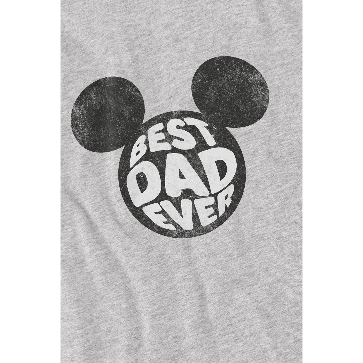 Sport Heather - Lifestyle - Disney Mens Best Dad Ever Mickey Mouse T-Shirt