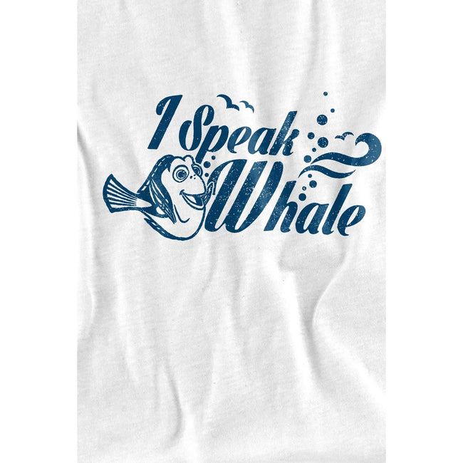 White - Lifestyle - Finding Nemo Childrens-Kids I Speak Whale Dory T-Shirt
