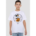 White - Back - Disney Childrens-Kids Pumpking Costume Mickey Mouse T-Shirt