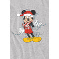 Sport Heather - Lifestyle - Disney Childrens-Kids Mickey Mouse Christmas Lights T-Shirt