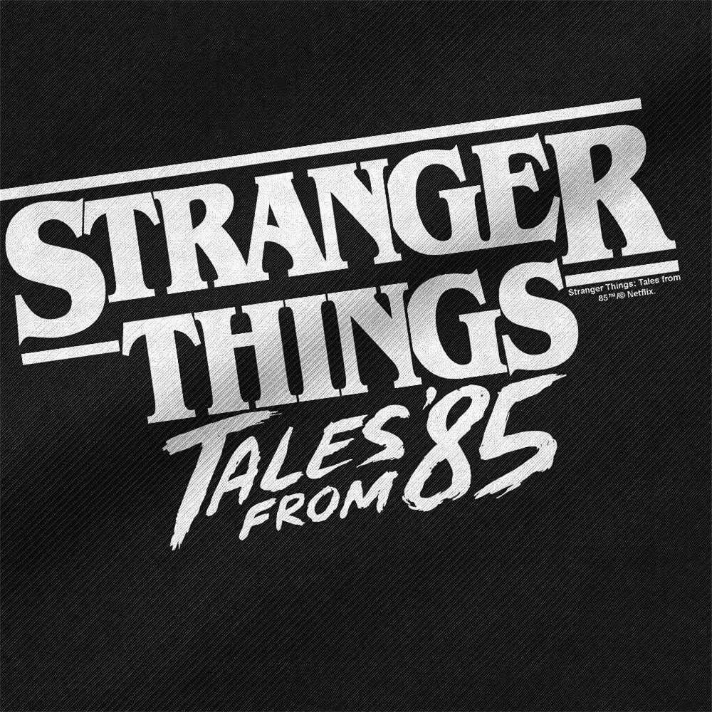 Black - Side - Stranger Things: Tales from ´85 Sketch Logo Tote Bag