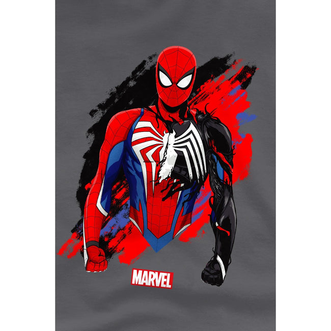 Charcoal - Lifestyle - Spider-Man Mens Symbiote T-Shirt