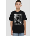 Black - Back - The Nightmare Before Christmas Childrens-Kids Jack Skellington Rain T-Shirt