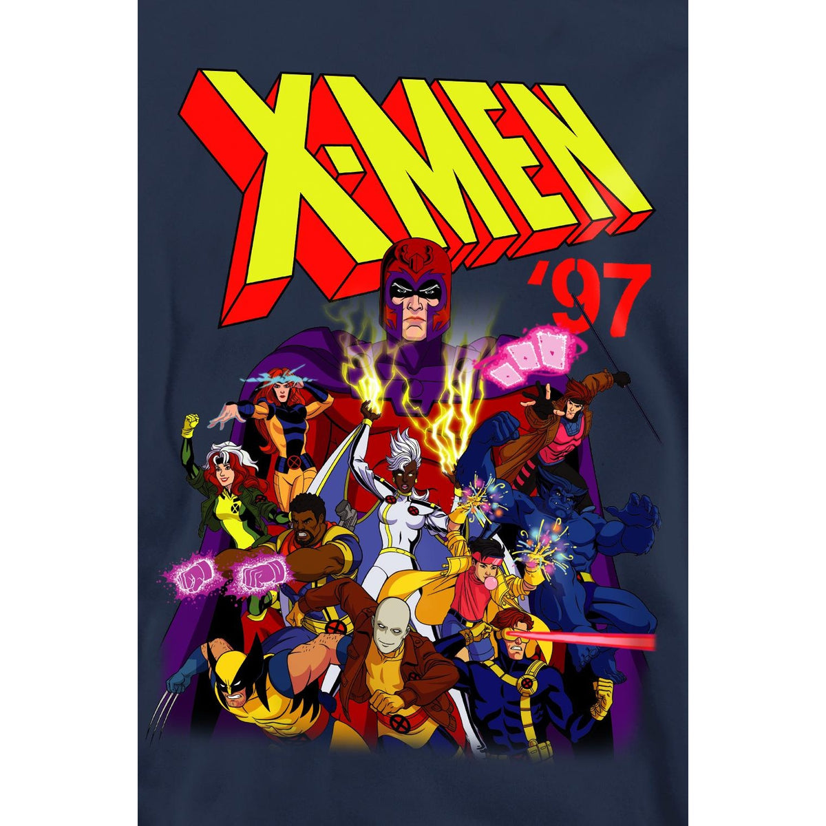 Navy - Lifestyle - Marvel Unisex Adult X-Men 97 Comic Sweatshirt