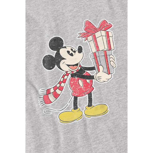 Sport Heather - Lifestyle - Disney Mens Mickey Mouse Present Christmas T-Shirt