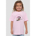 Pink - Back - Disney Childrens-Kids Switzerland Mickey Mouse T-Shirt