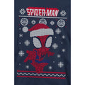 Navy - Lifestyle - Spider-Man Unisex Adult Snowflake Christmas Sweater Sweatshirt
