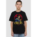Black - Back - Marvel Childrens-Kids X-Men Cyclops Logo T-Shirt